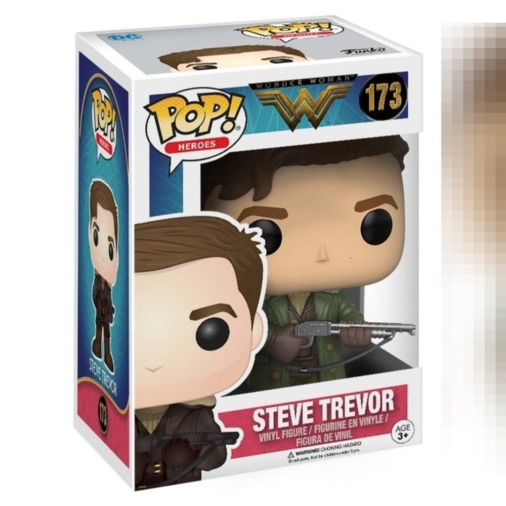 Funko Pop Steve Trevor 173 Wonder Woman DC Heroes Vinyl Figure Movie Collectible